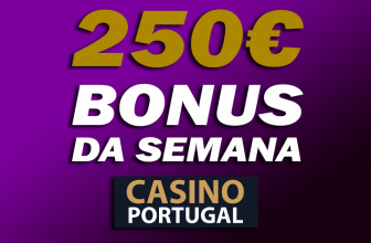 Bonus de 50% até 250€ no CasinoPortugal.pt