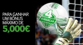 APOSTE NOS 4 PRIMEIROS MARCADORES PARA GANHAR UM BÓNUS DE 5,000€